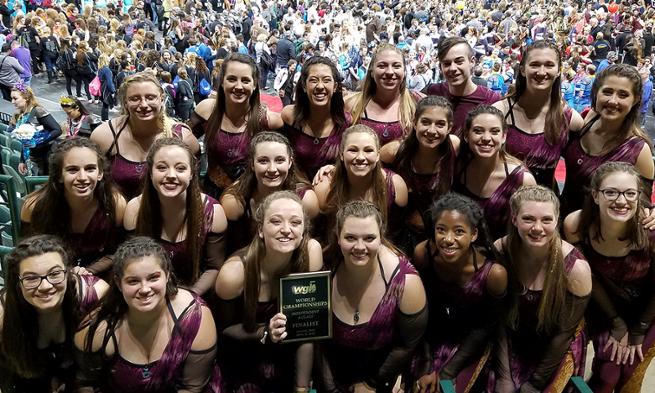 JMU Nuance Winterguard named as a finalist in WGI World Championships - JMU