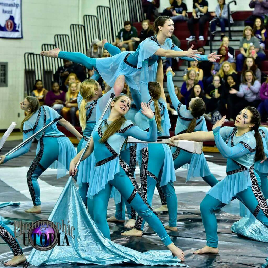 Colorguard advance! - JMU
