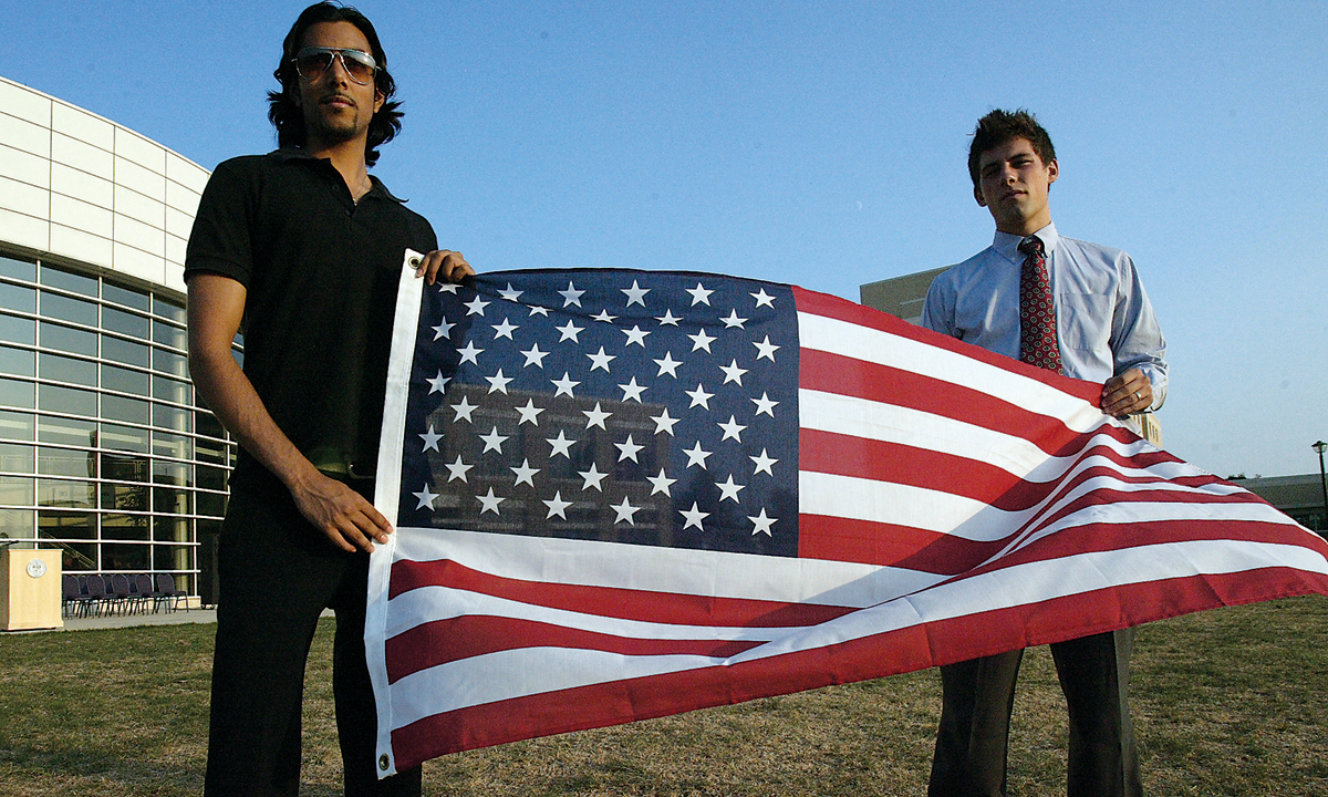 On September 11, 2005, students organized a memorial service on Festival lawn.