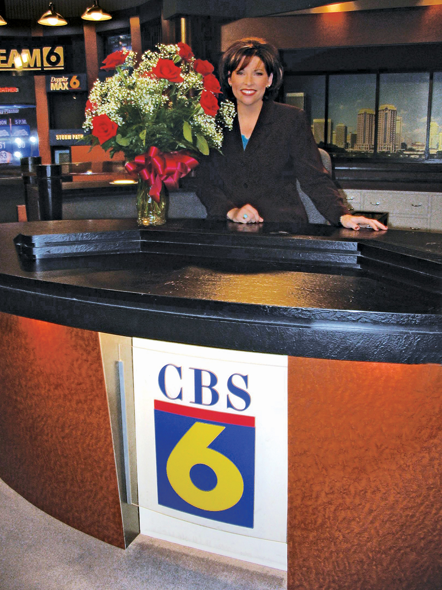 Julie Bragg Sheppard ('94) is living her dream of being a local news anchor at CBS affiliate WTVR-6 in Richmond, Va.