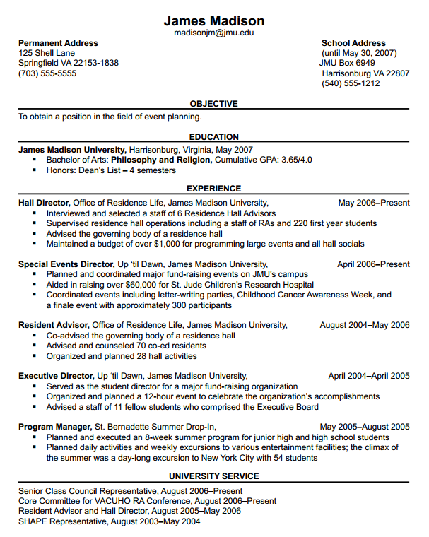 Best Resume Formats For 2020 3 Professional Examples