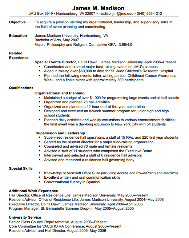 resume format reverse chronological   33