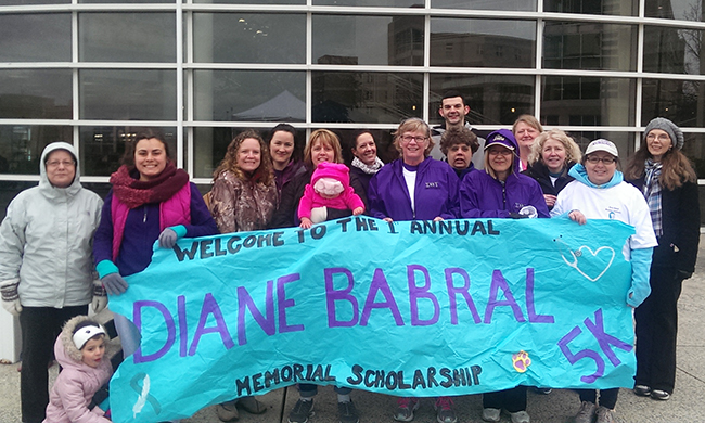 JMU Nursing faculty and students