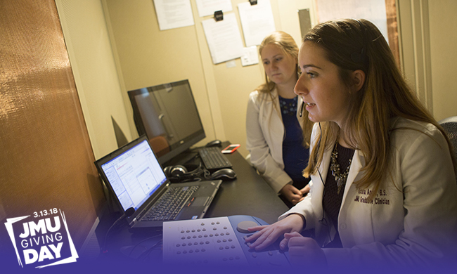 PHOTO: CSD students running tests