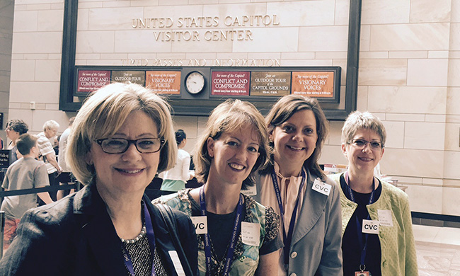 PHOTO: JMU nursing students in DC