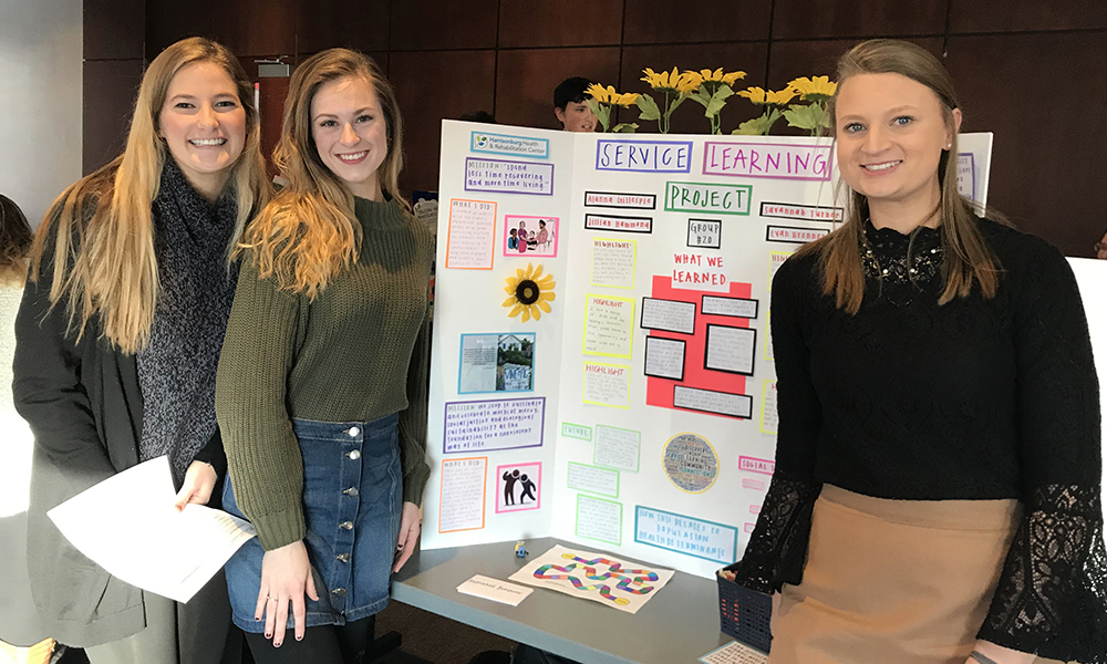 JMU students present research