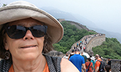 Cindy Hunter in China