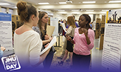 PHOTO: JMU students present research