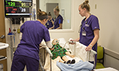 PHOTO: JMU Students in Sim Lab