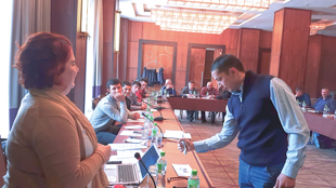 Professional certification training on psychosocial support in crisis situations, Dushanbe, 2018. Image courtesy of Reykhan Muminova.