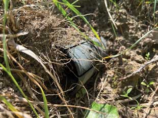 9N255 cluster submunition in Ukraine, June 2022.