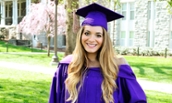 CIS Graduate, Hailey Fleming on Graduation Day 2015