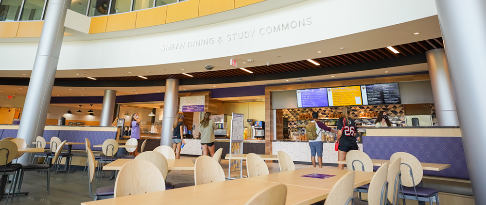 Lakeside Cafe in the CoB Learning Complex