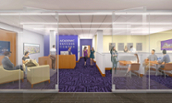 Rendering of Academic Success Center in CoB Learning Complex