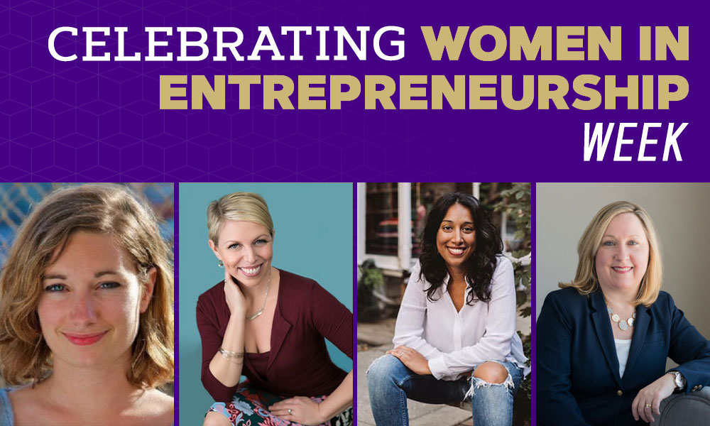 Women in Entrepreneurship Week - 2020 - Nora Poggi, Cara Dickens, Renu Blankenship and Laura Kuykendall