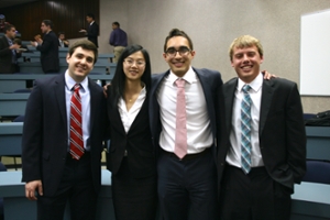 example of dedication in capstone project Second Winning Team in CIS Competition