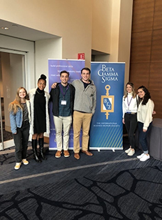 Beta Gamma Sigma Students at Leadership Summit - 2019