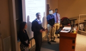 Presenters at the 2016 SHRM Case Competition