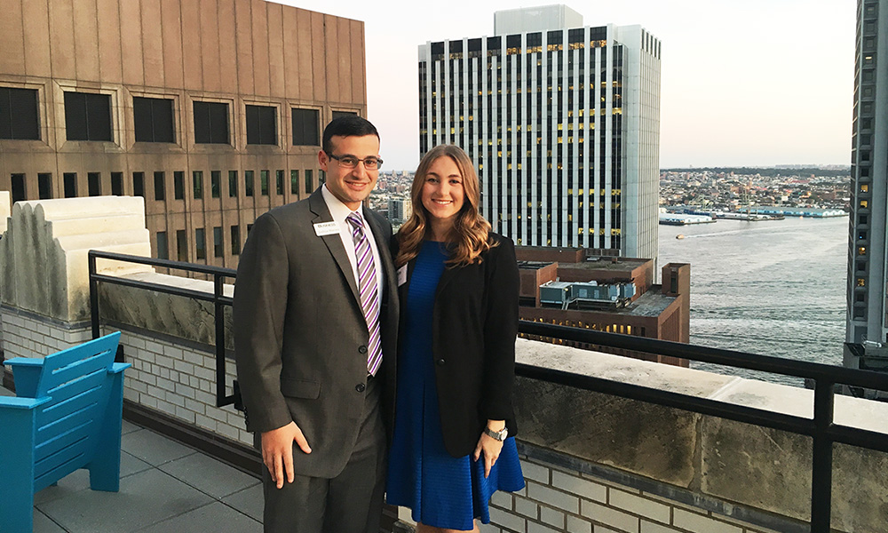 Amanda Zwerin and Josh Warren - NYC Alumni Event - 2016