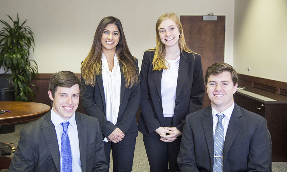 CPS team that competed in the National Collegiate Sales Competition in 2017