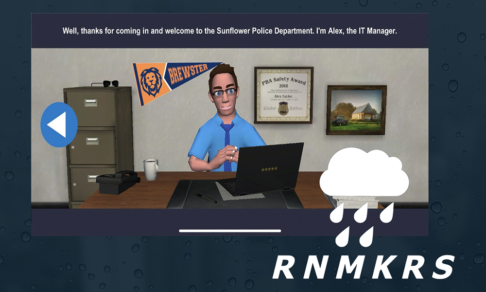 Screenshot from RNMKRS Virtual Sales Competition