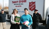 Mary Gowan and Brent Berry - Brent Berry Food Drive - 2016