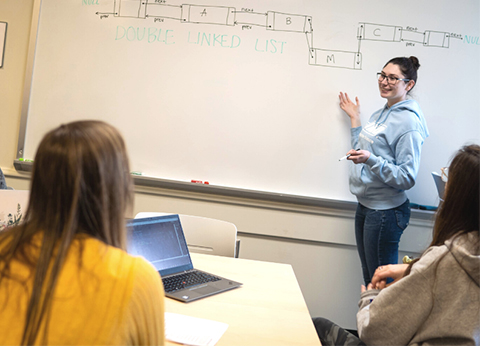 Students in classroom