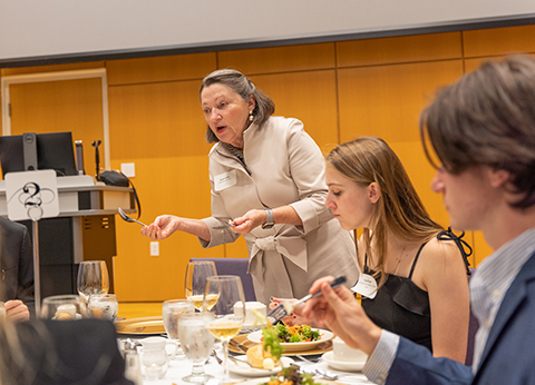 CoB etiquette dinner