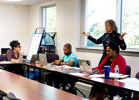 Small Business Development Center classroom