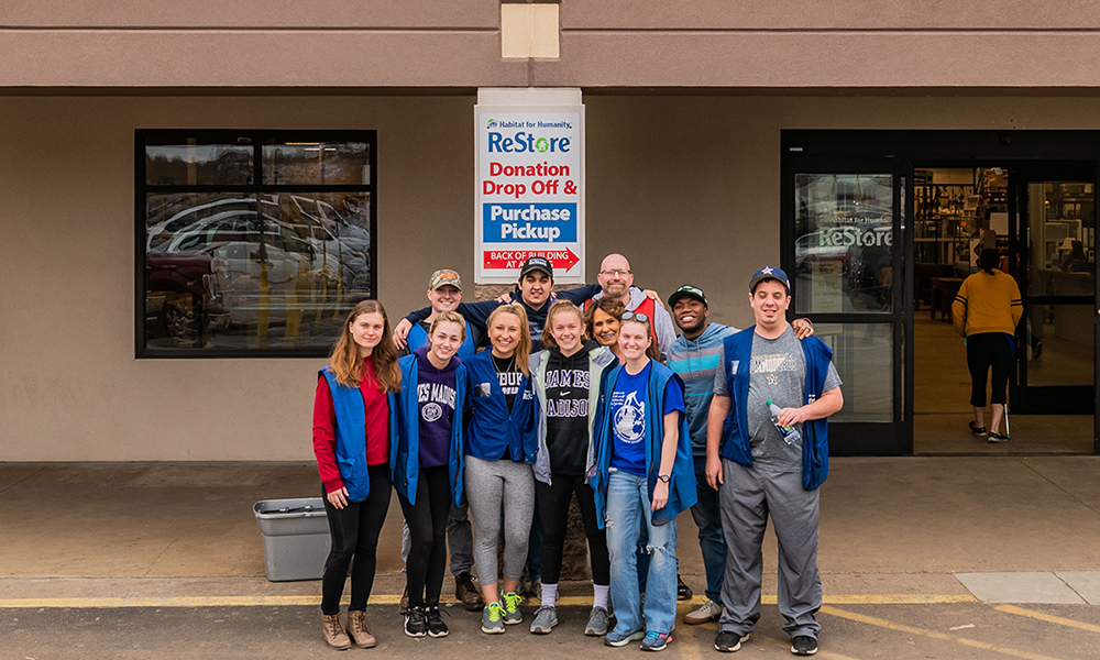 Alternative Spring Break - Nashville - Habitat for Humanity - 2019