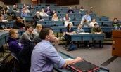 CoB Students in a lecture hall