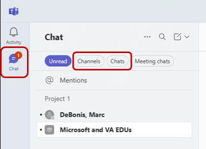 Chat and Channel Combination