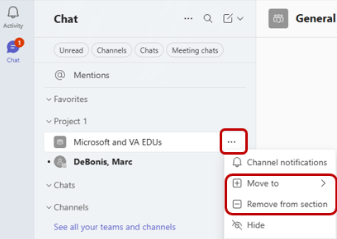 How to Move Chat or Channel