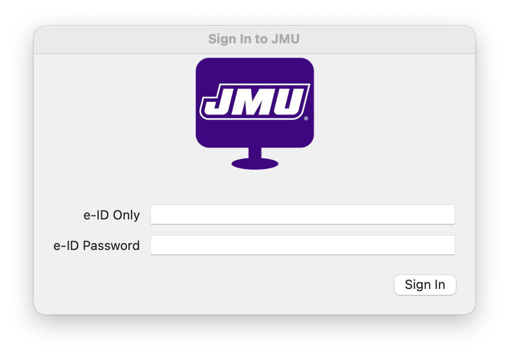 Self Service Login Popup
