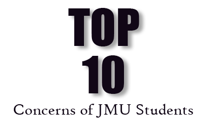 Top Ten Concerns of JMU Students