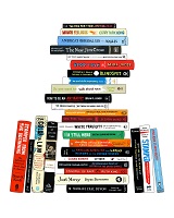 stack of ideal books with racial justice titles