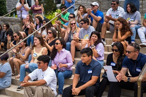 photo of students participating in academy