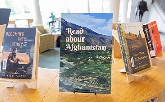 photo of book display