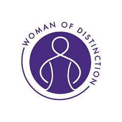Woman of Distinction logo