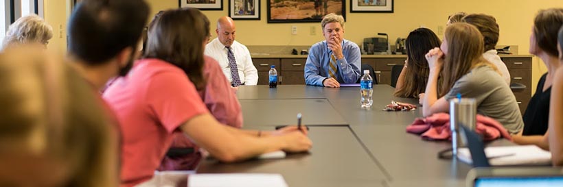 Madison Vision Series Class Visit John Bridgeland