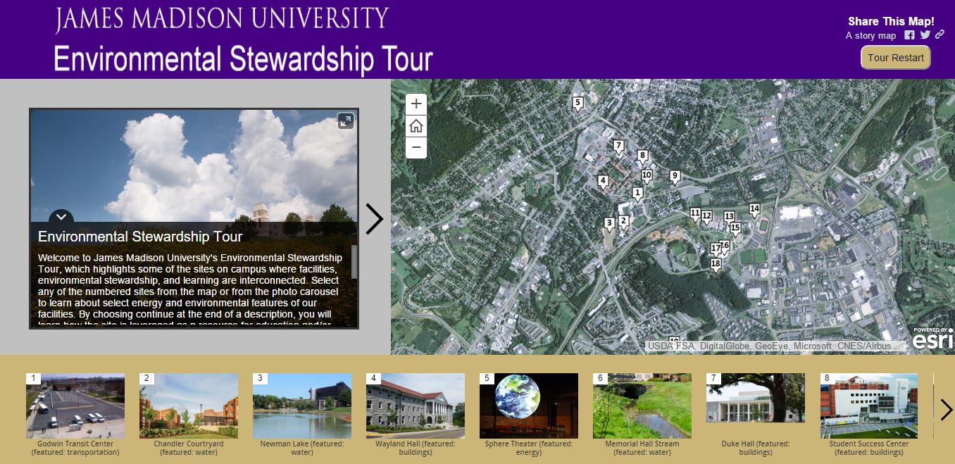 environmental stewardship tour link