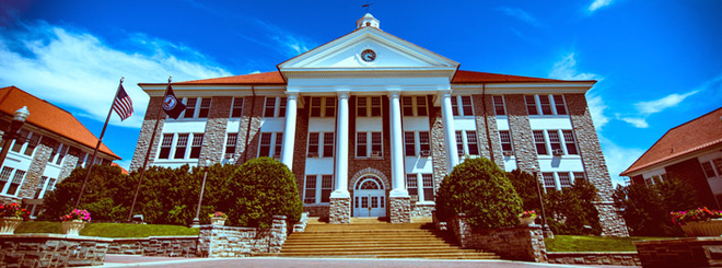 Wilson Hall on the JMU Quadrangle