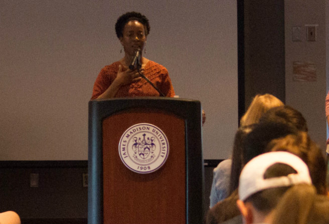 Yona Harvey at JMU (2015)