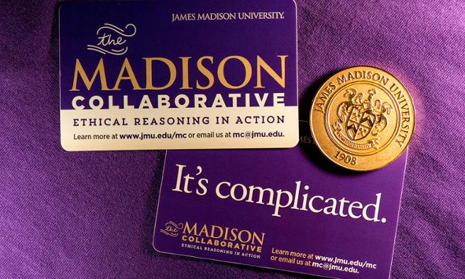 Madison Collaborative cards and coin