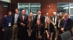 SRM Baseball Camp Trip Group with Diamondbacks President in March 2016