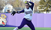 Jailyn Ford Pitching for JMU 2015