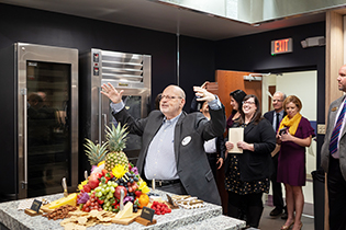 Neil Marrin - Culinaery Kitchen Ribbon Cutting - October 2018