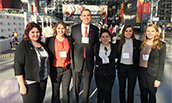 6 HM senior ambassadors at NY International Hotel Experience Show - 2016