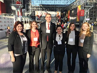 6 HM senior ambassadors at the 2016 NY International HX Hotel Experience Show