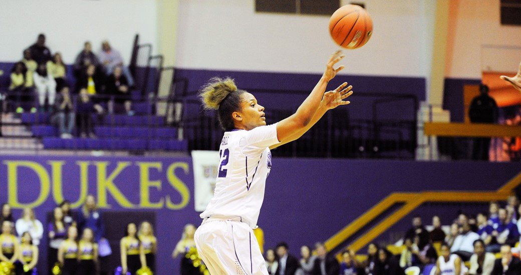 Precious Hall Scoring for the JMU Dukes 2015